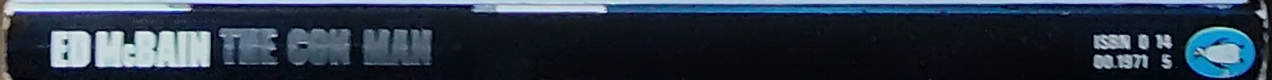 Ed McBain  THE CON MAN spine of book image