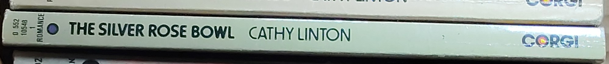 Cathy Linton  THE SILVER ROSE BOWL spine of book image