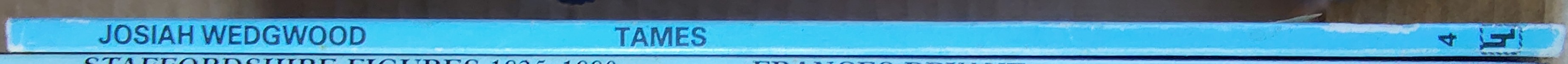 \ JOSIAH WEDGWOOD 1730 - 1795 (An illustrated life of)  spine of book image