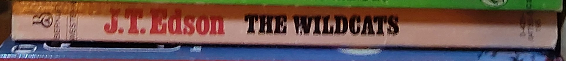 J.T. Edson  THE WILDCATS spine of book image