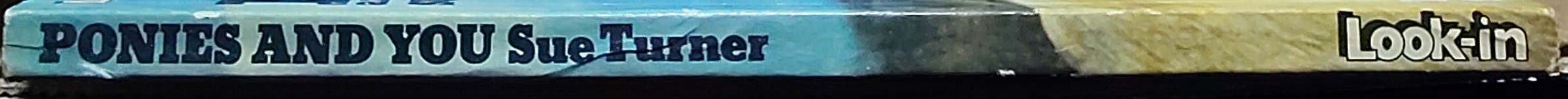 Sue Turner  PONIES AND YOU spine of book image