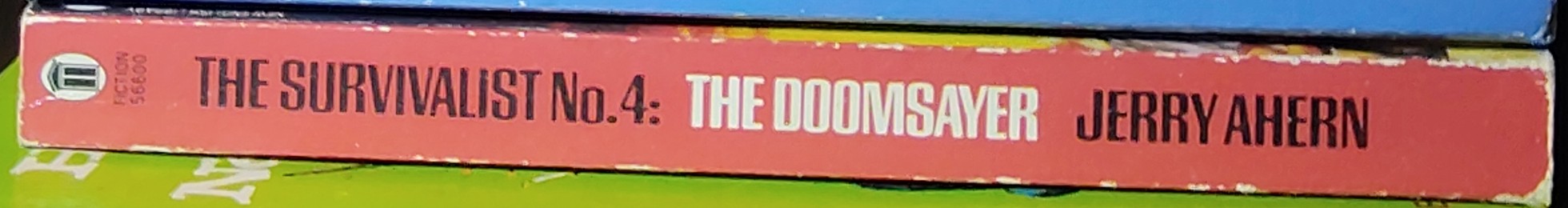 Jerry Ahern  THE SURVIVALIST No.4: The Doomsayer spine of book image