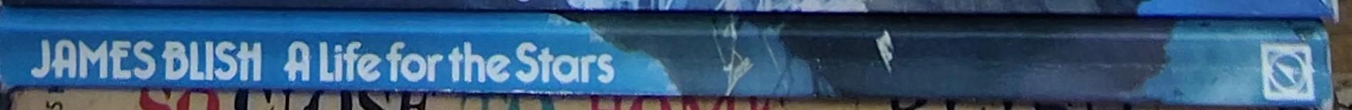 James Blish  A LIFE FOR THE STARS spine of book image
