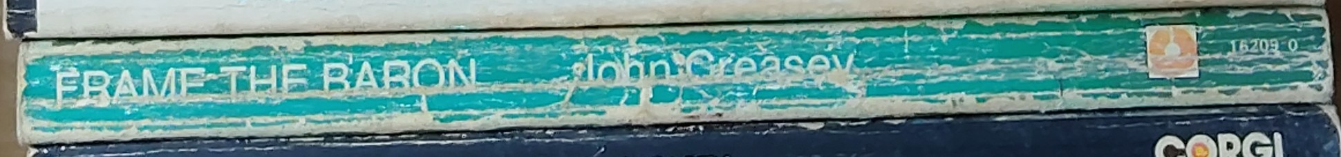 Anthony Morton  FRAME THE BARON spine of book image
