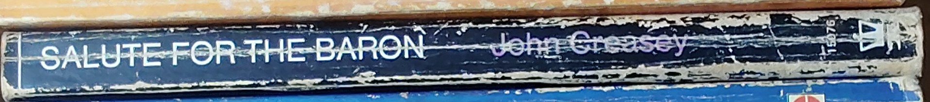 Anthony Morton  SALUTE FOR THE BARON spine of book image