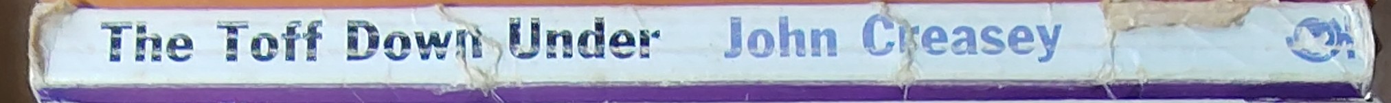 John Creasey  THE TOFF DOWN UNDER spine of book image