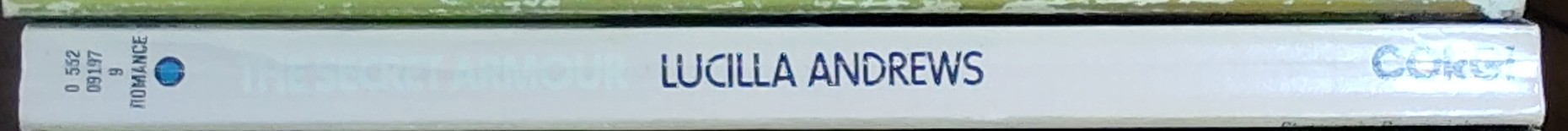 Lucilla Andrews  THE SECRET ARMOUR spine of book image