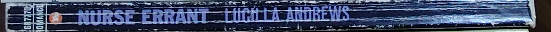 Lucilla Andrews  NURSE ERRANT spine of book image