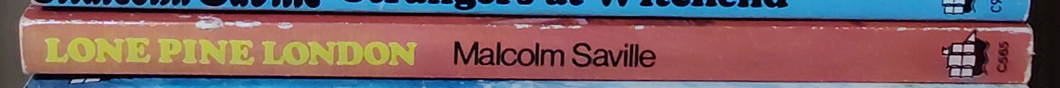 Malcolm Saville  LONE PINE LONDON spine of book image