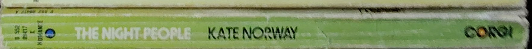 Kate Norway  THE NIGHT PEOPLE spine of book image