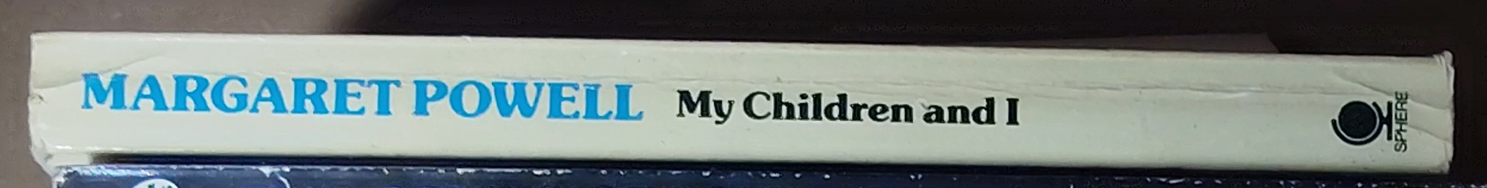 Margaret Powell  MY CHILDREN AND I spine of book image