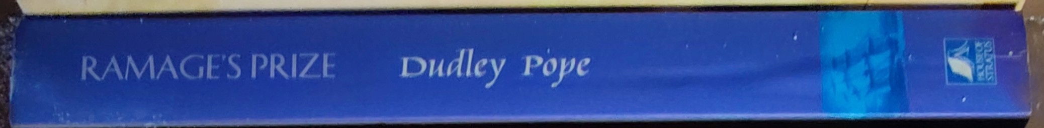 Dudley Pope  RAMAGE'S PRIZE spine of book image