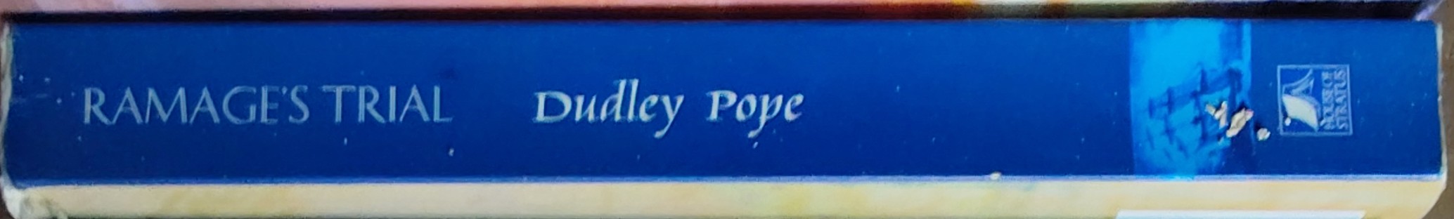 Dudley Pope  RAMAGE'S TRIAL spine of book image