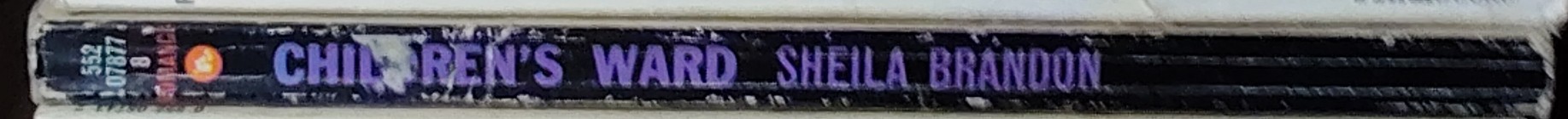 Sheila Brandon  CHILDREN'S WARD spine of book image