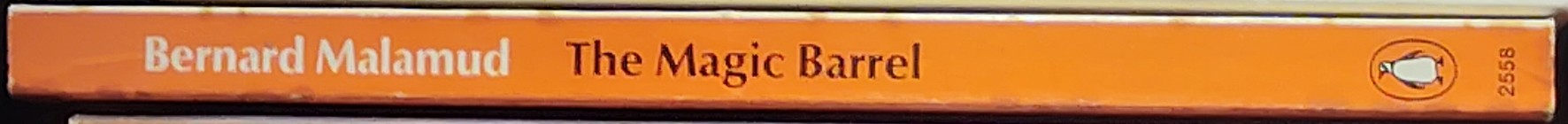 Bernard Malamud  THE MAGIC BARREL spine of book image