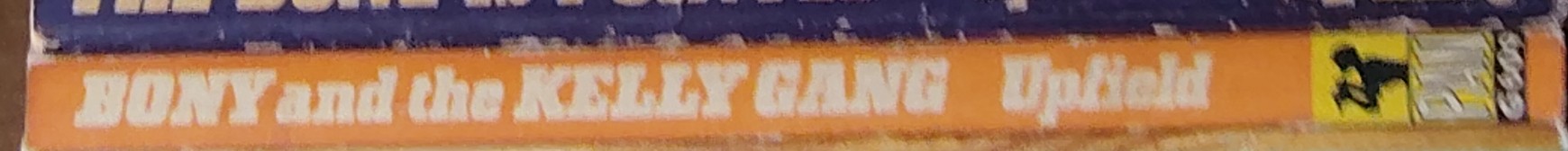 Arthur Upfield  BONY AND THE KELLY GANG spine of book image