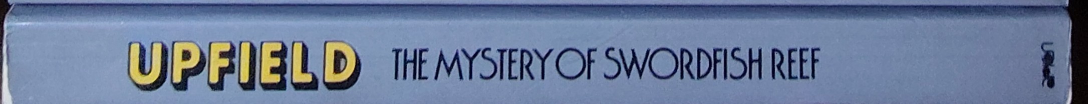 Arthur Upfield  THE MYSTERY OF SWORDFISH REEF spine of book image