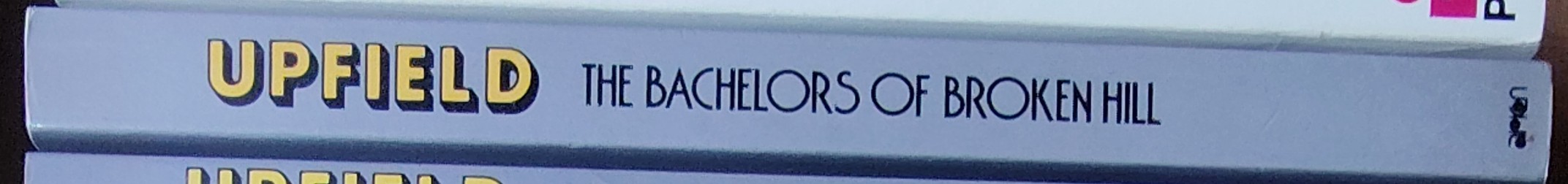Arthur Upfield  THE BACHELORS OF BROKEN HILL spine of book image