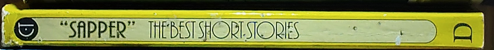 'Sapper'   THE BEST SHORT STORIES spine of book image