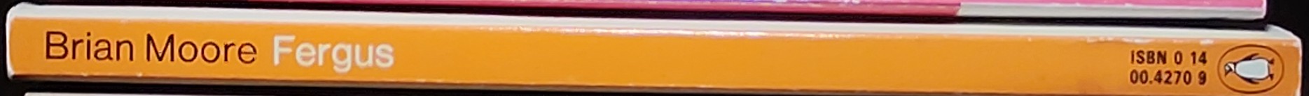 Brian Moore  FERGUS spine of book image
