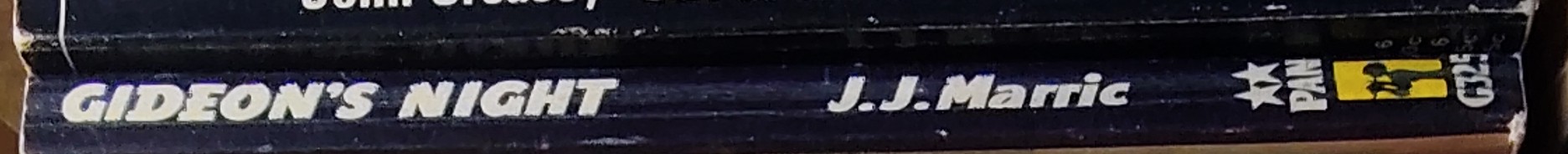 J.J. Marric  GIDEON'S NIGHT spine of book image