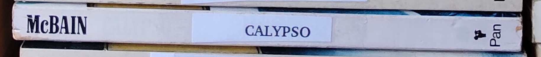 Ed McBain  CALYPSO spine of book image