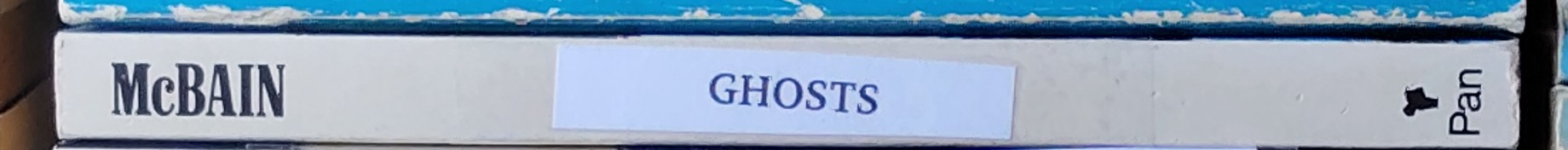 Ed McBain  GHOSTS spine of book image