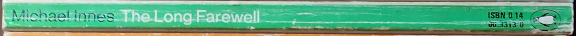 Michael Innes  THE LONG FAREWELL spine of book image