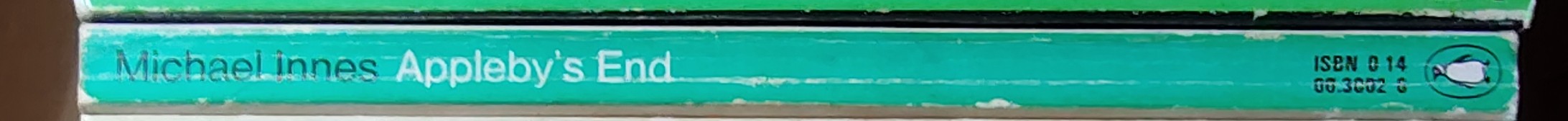 Michael Innes  APPLEBY'S END spine of book image