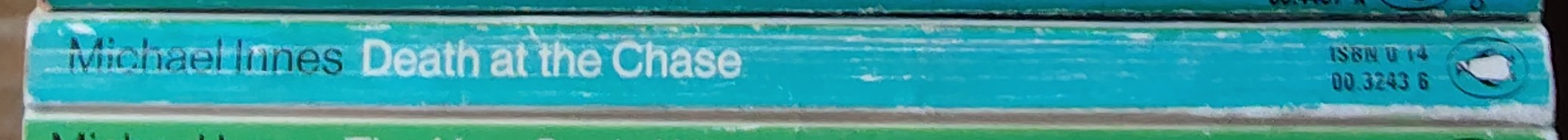 Michael Innes  DEATH AT THE CHASE spine of book image