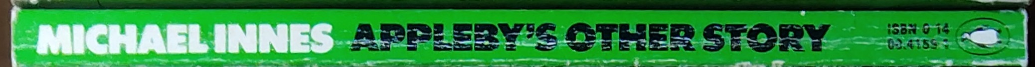 Michael Innes  APPLEBY'S OTHER STORY spine of book image