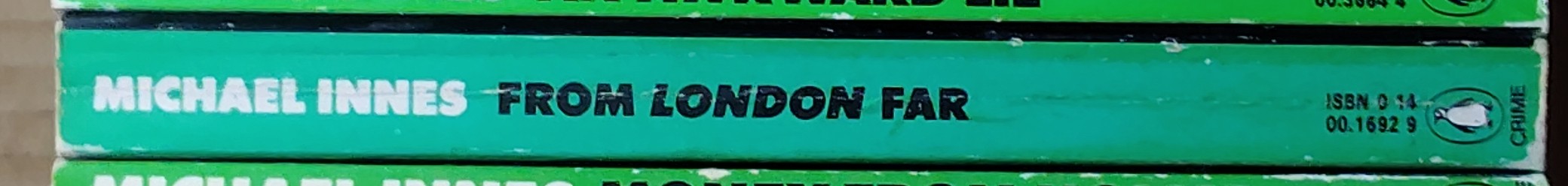Michael Innes  FROM LONDON FAR spine of book image