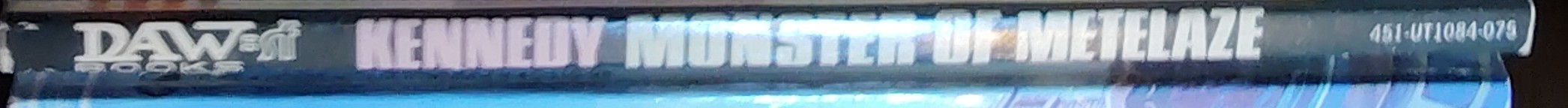 Gregory Kern  MONSTER OF METELAZE spine of book image