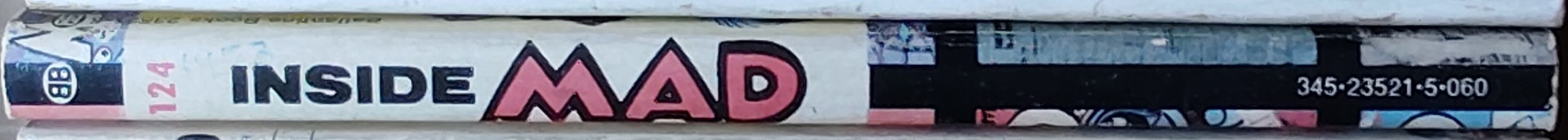 Books Mad  INSIDE MAD spine of book image