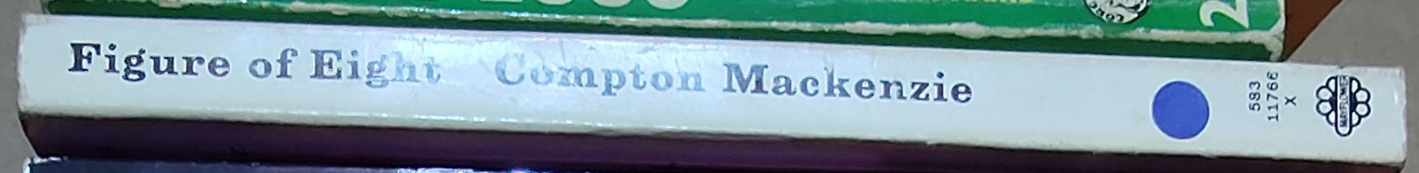 Compton Mackenzie  FIGURE OF EIGHT spine of book image