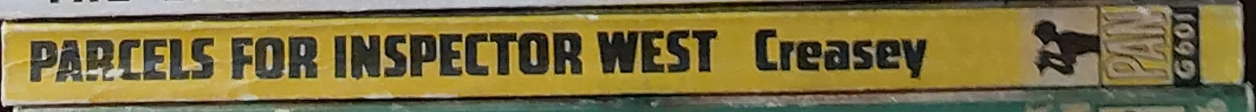 John Creasey  PARCELS FOR INSPECTOR WEST spine of book image