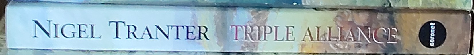 Nigel Tranter  TRIPLE ALLIANCE spine of book image