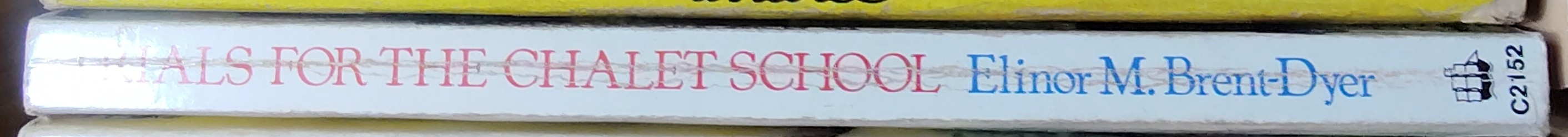 Elinor M. Brent-Dyer  TRIALS FOR THE CHALET SCHOOL spine of book image