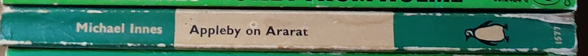 Michael Innes  APPLEBY ON ARARAT spine of book image