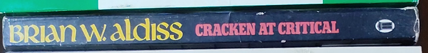Brian Aldiss  CRACKEN AT CRITICAL spine of book image