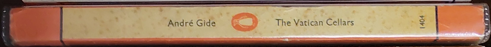 Andre Gide  THE VATICAN CELLARS spine of book image