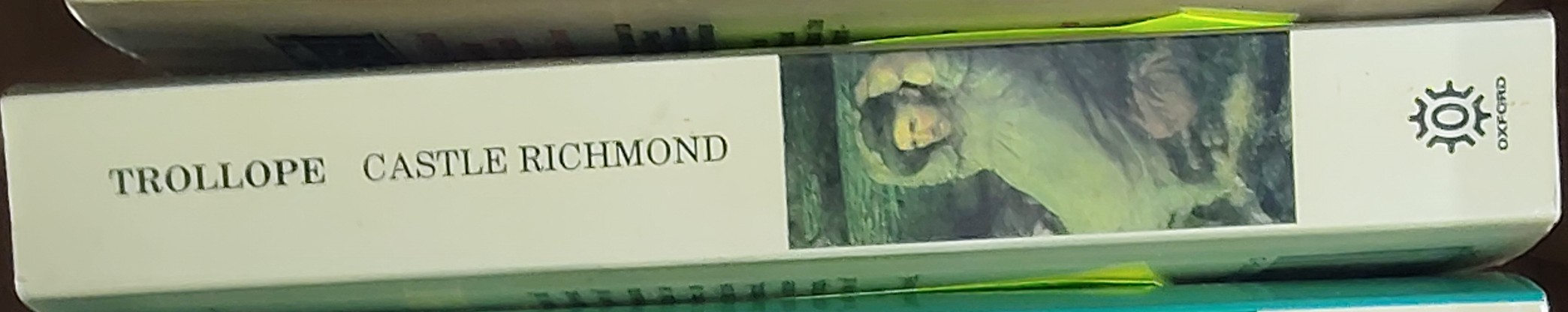 Anthony Trollope  CASTLE RICHMOND spine of book image