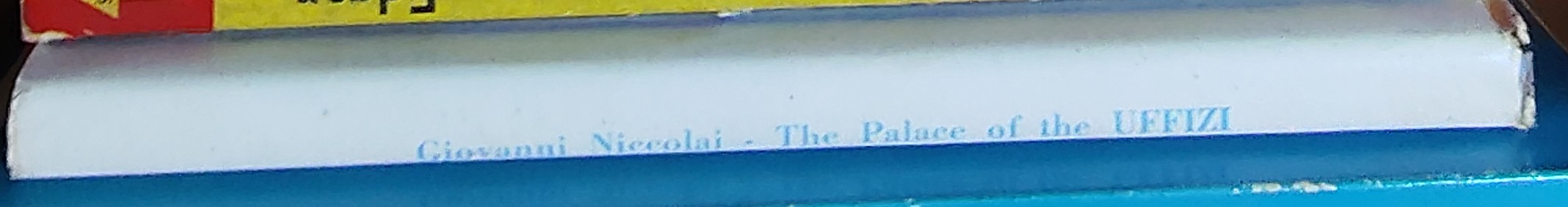 UFFIZI, The Palace of  spine of book image