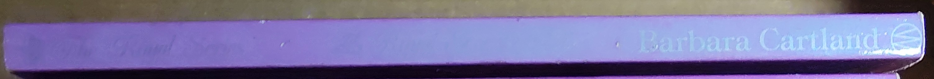 Barbara Cartland  ROYAL ECCENTRICS (non-fiction) spine of book image