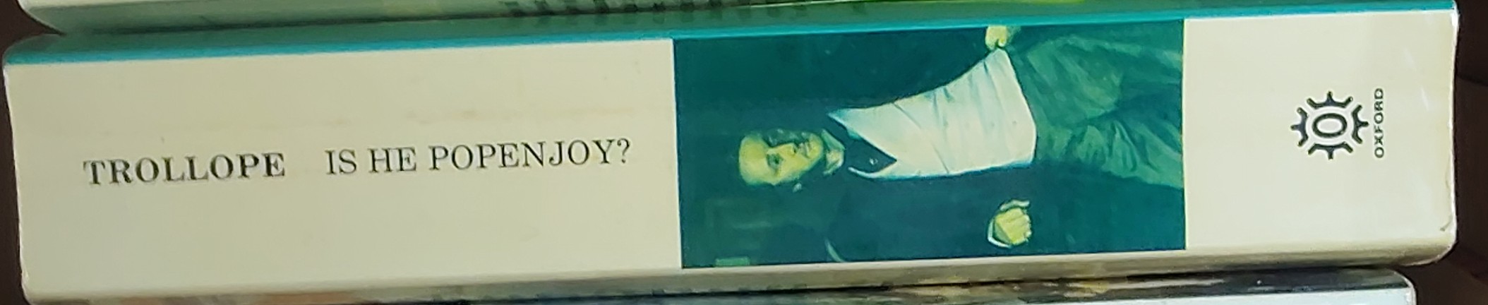Anthony Trollope  IS HE POPENJOY? spine of book image