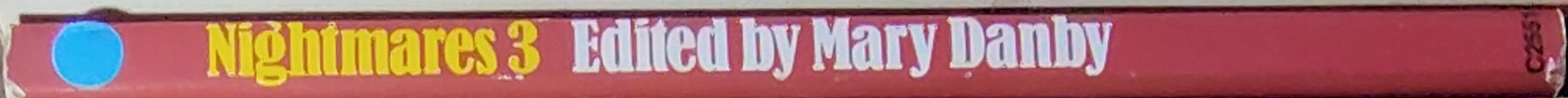 Mary Danby (edits) NIGHTMARES 3 spine of book image