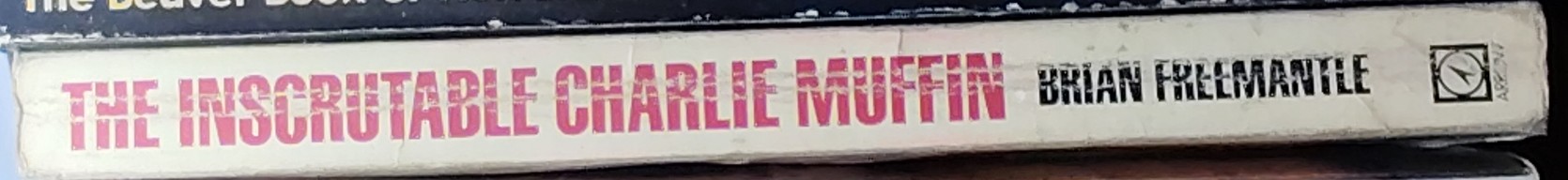 Brian Freemantle  THE INSCRUTABLE CHARLIE MUFFIN spine of book image