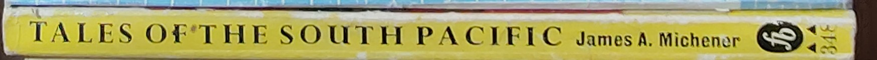 James A. Michener  TALES FROM THE SOUTH PACIFIC spine of book image