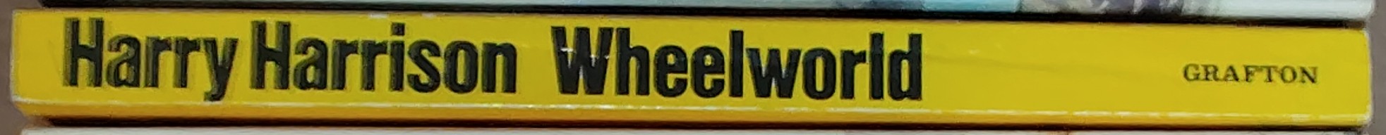 Harry Harrison  WHEELWORLD spine of book image