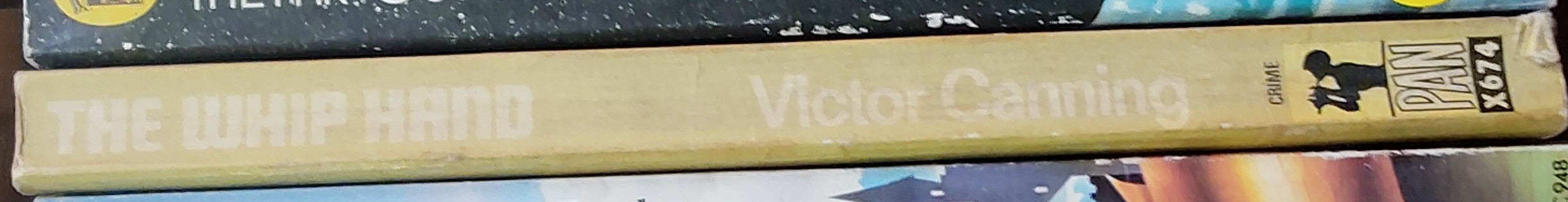 Victor Canning  THE WHIP HAND spine of book image
